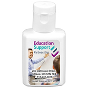 “SunFun L” 1.0 oz Broad Spectrum SPF30 Sunscreen Lotion in Solid White Flip-Top Squeeze Bottle